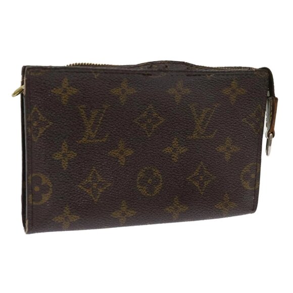 LOUIS VUITTON Monogram Bucket PM Pouch Accessory Pouch LV Auth 64485 - Picture 1 of 16
